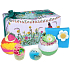 Bomb Cosmetics You Grow Girl koupelový máslový špalíček 50 g + koupelová máslová kulička 50 g + 2x koupelová šumivá koule 160 g + glycerinové mýdlo 100 g, kosmetická sada