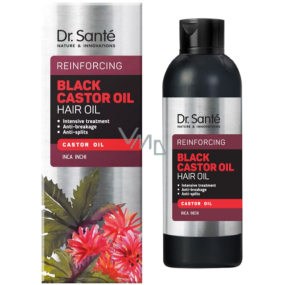 Dr. Santé Black Castor Oil hair posilující olej na vlasy a vlasovou pokožku 100 ml