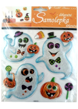 Samolepky Halloween duchové 23 x 18 cm