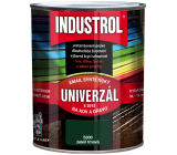 Industrol S2013 Univerzál lesk vrchní barva na kov a dřevo 5400 Zeleň tmavá 0,75 l