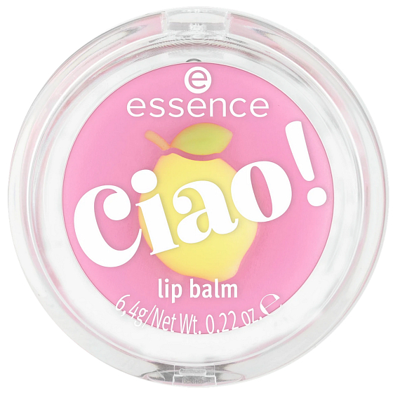 Essence Ciao! balzám na rty Lemonissima, 6,4 g