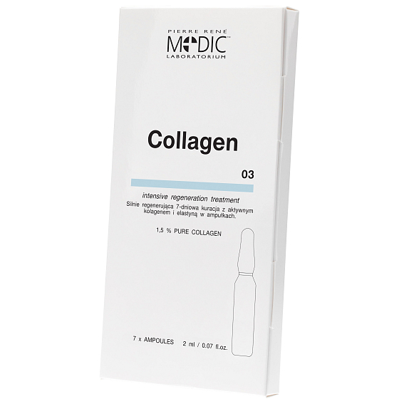 Pierre René Medic Collagen regenerační kúra v ampulích 7 x 2 ml