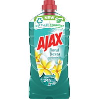 Ajax na podlahy a povrchy Floral Fiesta Lagoon Flowers univerzální čistící prostředek, květiny, 1 l