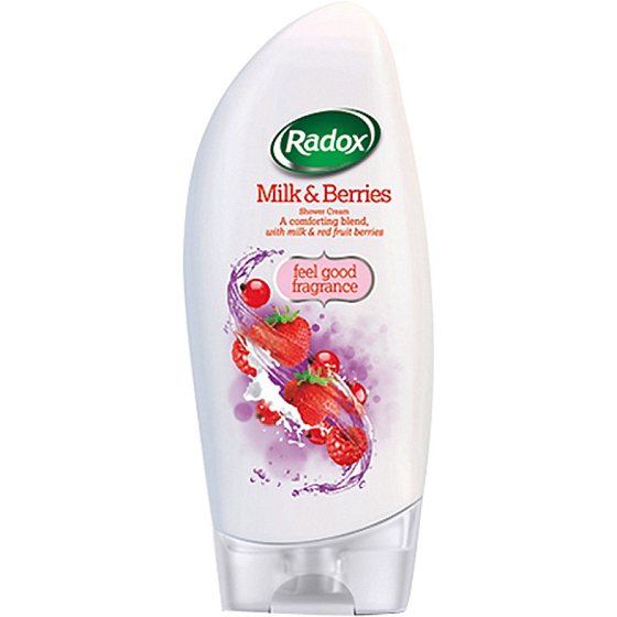 Radox Milk & Berries sprchový gel 250 ml