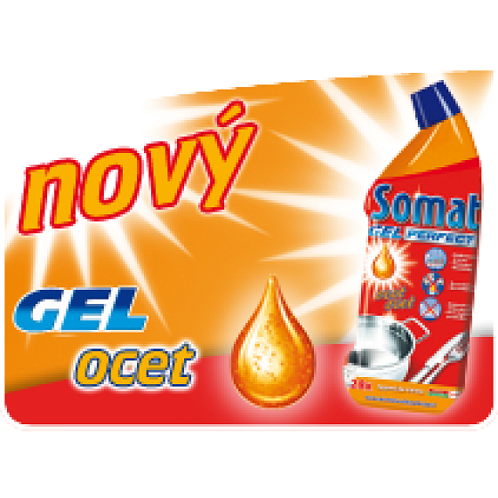 Somat Perfect Ocet gel do myčky na nádobí 700 ml