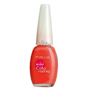 Maybelline Mini Colorama lak na nehty 105 Urban orange 7,5 ml