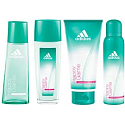 Adidas Happy Game toaletní voda 30 ml + deodorant sprej 150 ml, pro ženy dárková sada