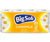 Fine & Soft Heřmánek parfémovaný toaletní papír s vůní heřmánku 150 útržků 3 vrstvý 8 rolí