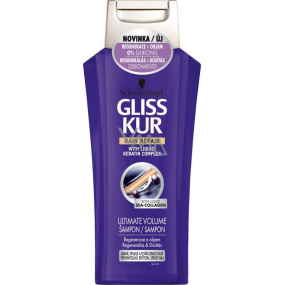 Gliss Kur Ultimate Volume Regenerace a objem šampon na vlasy 250 ml