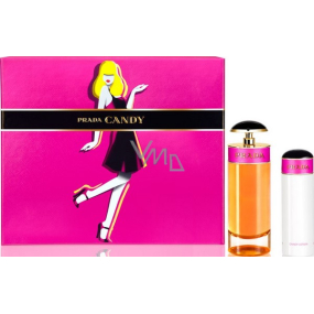 Prada Candy parfémovaná voda pro ženy 50 ml + tělové mléko 75 ml, dárková sada