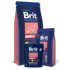 Brit Premium Junior L pro štěňata velkých plemen od 4 - 24 měsíců, 25 - 45 kg - 3 kg Kompletní krmivo