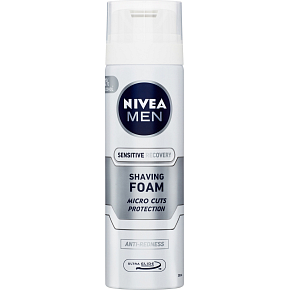 Nivea Men pěna na holení Sensitive Recovery, 200 ml Nivea Men pěna na holení Sensitive Recovery, 200 ml
