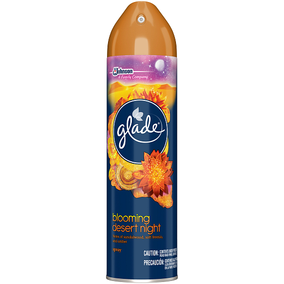 Glade Flowering Desert Night osvěžovač vzduchu sprej 300 ml