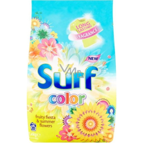 Surf Color Fruity Fiesta & Summer Flowers prášek na praní barevného prádla 20 dávek 1,4 kg