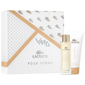 Lacoste pour Femme parfémovaná voda 50 ml + tělové mléko 100 ml, dárková sada