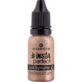 Essence Insta Perfect Liquid Highlighter tekutý rozjasňovač 20 Rosé Fever 15 ml