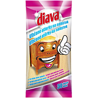 Diava vlhčené utěrky na nábytek, 30 ks