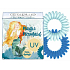Invisibobble Magic Mermaid Ocean Tango Gumička do vlasů měnící barvu modrá spirálová 3 kusy