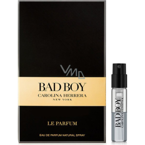 Carolina Herrera Bad Boy Le Parfum parfémovaná voda pro muže 1,5 ml s rozprašovačem, vialka