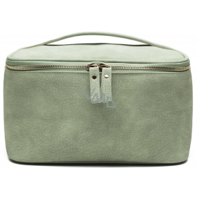 Diva & Nice Kosmetický kufřík Soft světle zelený 26 x 15 x 18 cm