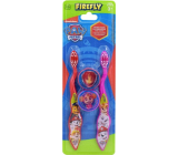 Paw Patrol Firefly kartáček na zuby s krytkou pro děti 2 kusy