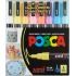 Posca Univerzální sada akrylátových popisovačů 0,9 - 1,3 mm Mix pastelových barev 8 kusů PC-3M