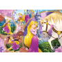 Clementoni Puzzle Maxi Disney Princess Na vlásku 24 dílků, doporučený věk 3+