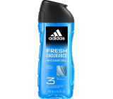 Adidas Fresh Endurance 3in1 sprchový gel na tělo, vlasy a pleť pro muže 250 ml