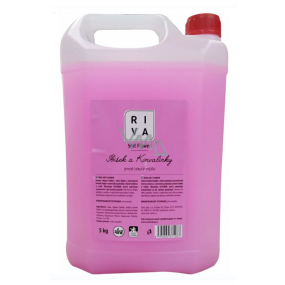 Riva Soft Flower Ibišek a Konvalinky jemné tekuté mýdlo 5 kg