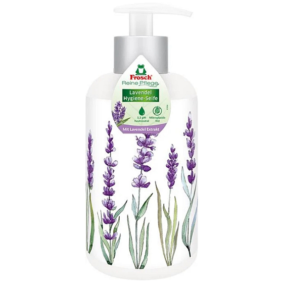 Frosch Reine Pflege Levandule tekuté mýdlo s dávkovačem různé obaly 300 ml