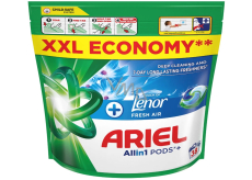 Ariel Plus Fresh Air gelové kapsle univerzální 38 kusů
