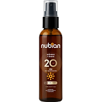 Nubian olej na opalování ve spreji SPF20, 200 ml