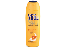 Mitia Soft Care Honey & Milk s medovými extrakty sprchový gel 400 ml