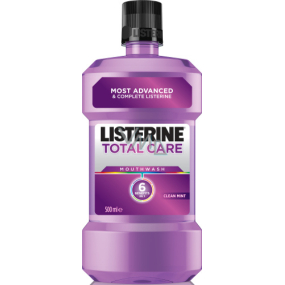 Listerine Total Care Clean Mint ústní voda pro kompletní ochranu zubů 250 ml
