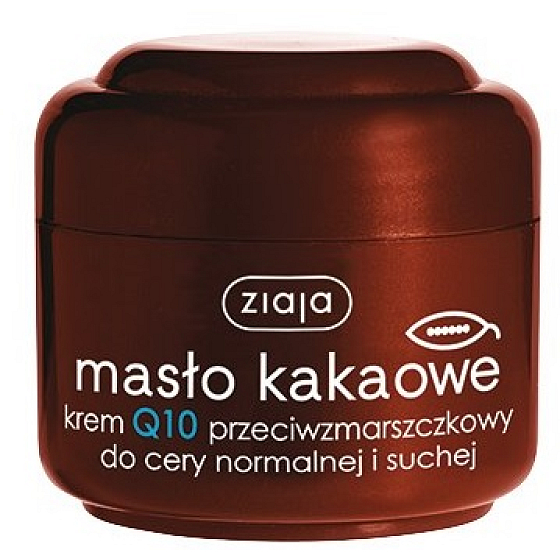 Ziaja Kakaové máslo Q10 protivráskový krém normální a suchá pleť 50 ml