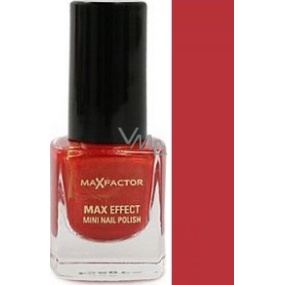 Max Factor Max Effect Mini Nail Polish lak na nehty 10 Deep Coral 4,5 ml