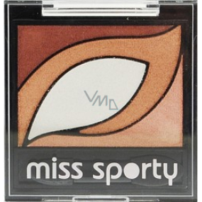 Miss Sporty Cat s Eyes Palette oční stíny 004 Mineral Earth 3,5 g