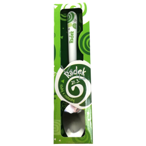 Nekupto Twister Lžička se jménem Radek zelená 16 cm