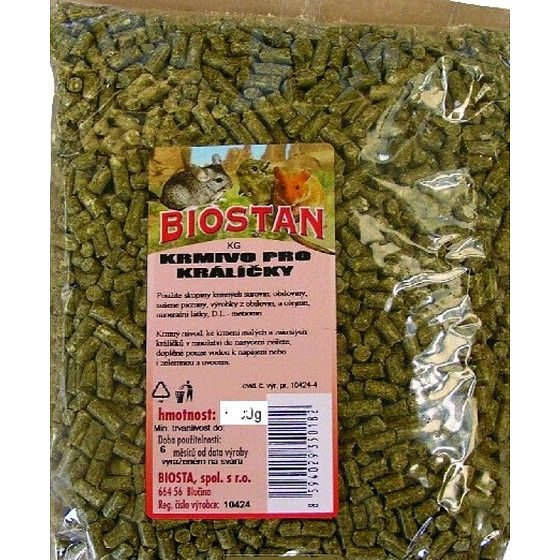 Biostan krmivo pro Králíčky 500 g