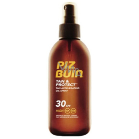 Piz Buin Tan & Protect SPF30 ochranný olej urychlující proces opalování 150 ml sprej