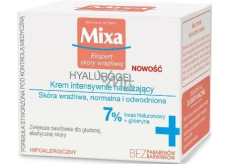 Mixa Hyalurogel Intensive Hydration intenzivní hydratační krém 50 ml