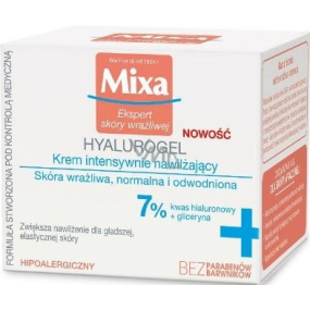 Mixa Hyalurogel Intensive Hydration intenzivní hydratační krém 50 ml