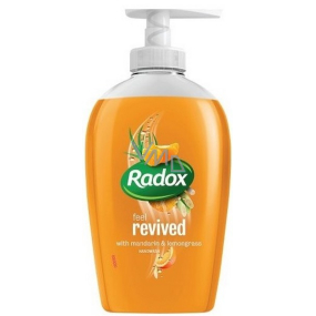 Radox Feel Revived Mandarin & Lemongrass tekuté mýdlo dávkovač 250 ml