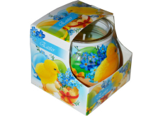 Admit Easter Blue dekorativní aromatická svíčka ve skle 80 g