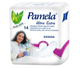 Pamela Ultra Extra Cotton Like hygienické vložky s křidélky 14 kusů