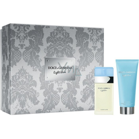 Dolce & Gabbana Light Blue toaletní voda pro ženy 25 ml + tělový krém 50 ml, dárková sada