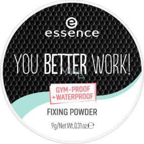 Essence You Better Work! fixační pudr 9 g