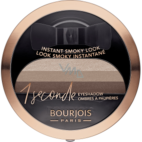 Bourjois One Second 3D oční stíny 06 Abracada'Brown 3 g