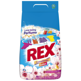 Rex Japanese Garden & Water Lily Aromatherapy Color prášek na praní barevného prádla 54 dávek 3,51 kg