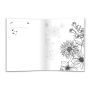 Ditipo Třpytivé omalovánky Paradise 8 listů 21 x 30 cm